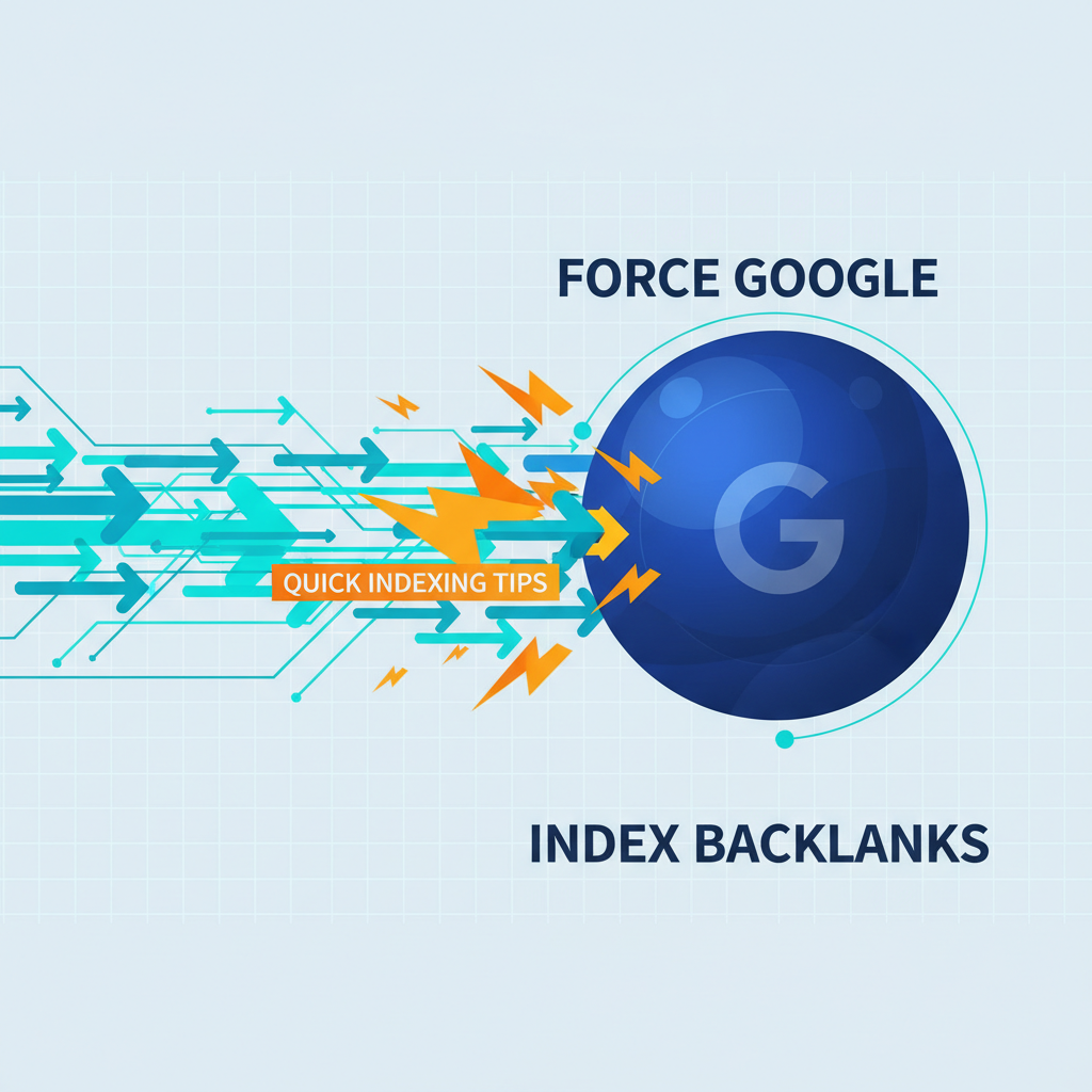Illustration: Force Google to Index Backlinks: Quick Indexing Tips